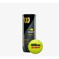 thumbnail image 4 of Pelotas de tenis WILSON US Open X Duty, paquetes de 4 a 3 unidades, amarillas, 4 of 5
