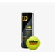 thumbnail image 4 of Pelotas de tenis WILSON US Open X Duty, paquetes de 4 a 3 unidades, amarillas, 4 of 5