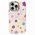 thumbnail image 5 of SKLYDDI Aesthetic Floral Design Case for iPhone 16 Plus, Compatible with MagSafe, 5 of 7