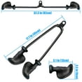 thumbnail image 5 of Ergonomic Tricep Rope Pulldown Attachments, Upgraded 27 32 40 & 47 Inch Extra Long Triceps Rope Cable Attachments for Gym, LAT Pull Down Bar for Cable Machine, Tricep Workout Cable Attachments, 5 of 8