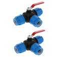 thumbnail image 3 of Válvu de Tubo de Riego de Purificadores de Agua de Accesorios de Empuje de Rápida de 2 X PE Sunnimix Accesorios de presión de conexión rápida PE, 3 of 8
