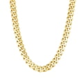 thumbnail image 1 of 14k Yellow Gold Miami Cuban Link Chain Necklace, Width 9.5mm, 22", 1 of 1