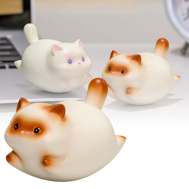 Mini Figuras De Escritorio Animales De Resina Adorables Interesantes Nunca Se Caen