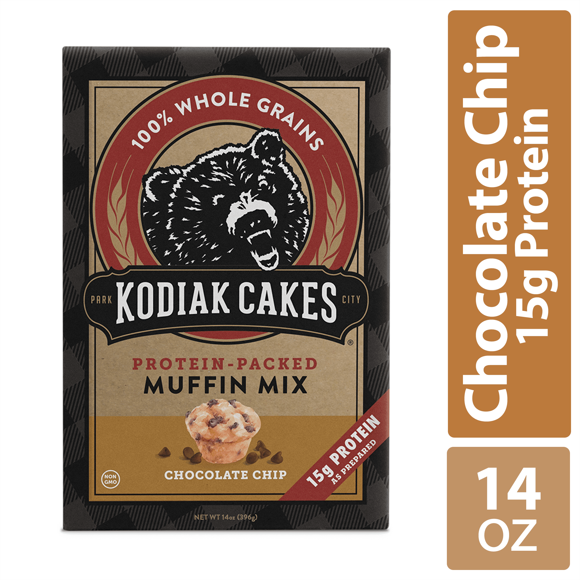 Kodiak Cakes Power Cakes Dark Chocolate Flapjack And Waffle Mix 18 Oz Walmart Com