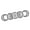 Black, variant on 5Pcs Moon Phases 3D Wall Sticker Set Wood Wall Hanging Decoration for Bedroom