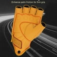 thumbnail image 6 of Retro Half-Finger Motorcycle Gloves - Leather Touchscreen Gloves with Hard Shell Protection | Unisex, 6 of 11