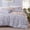 Purple, variant on U by Bedsure 3 Pieces Sage Green Queen Size Comforter Sets, Cute Flowers Botanical Lightweight Soft Bedding Set With 2 Pillow Shams