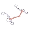 thumbnail image 4 of keepw Cheval en Acier Inoxydable 5 Pouces pour Embout de Snaffle avec Vis Incrustation de Cuivre Équestre, 4 of 6