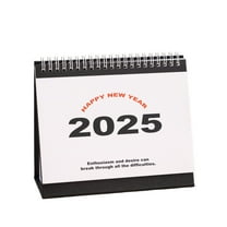 Desk Calendar 2025-2025 - Large 14-Month Desk/Wall Calendar, November 2025 - Decembe 2025, 17" x 11.5", Thick Paper, Large Ruled Blocks, Monthly Calendar 2025 for Easy Organizing Black