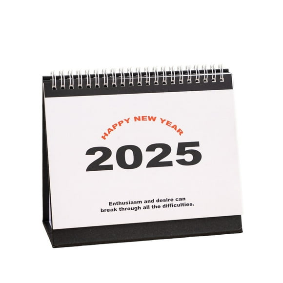 2025 Desktop Calendar 2024 11-2025 12 Monthly Planner Office Calendar Portable Mini Calendar Desktop Accessory Vertical Flip Page Calendar For Home Classroom