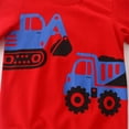 thumbnail image 5 of Rimyaw Toddler Boys Excavator Sweatshirts 2-Pack Sets Pullover Cotton Tops Kids Clothes 4T, 5 of 8