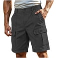 thumbnail image 5 of Jsaierl Cargo Shorts for Men Plus Size Multi Pockets Shorts Outdoor Military Shorts Comfortable Workwear Cargo Shorts, 5 of 8