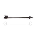 thumbnail image 1 of Arrow Industrial Barbell Jewelry 14G 38mm With Clear Industrial Retainer, 1 of 5