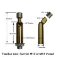 thumbnail image 2 of Adaptador de techo para lámpara colgante Haligate Brass, 2 of 8