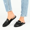 thumbnail image 5 of Journee Collection Womens Rubee Slip On Round Toe Mules Flats, 5 of 6
