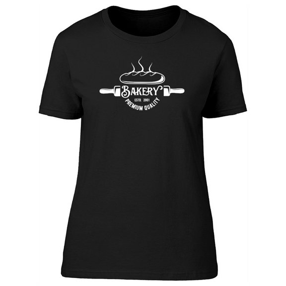 Bakery Logo With Piece Of Bread T-Shirt Women -Image by Shutterstock, Female XX-Large