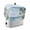 Blue, variant on Summer Beach Palm Tree Toaster Cover 4 Slice, Blue Coastal Tropical Ocean Dustproof Bakeware Oven Protector with Top Hook, Waterproof Small Kitchen Appliance Toasters Dust Cover, 12"x11"x8"