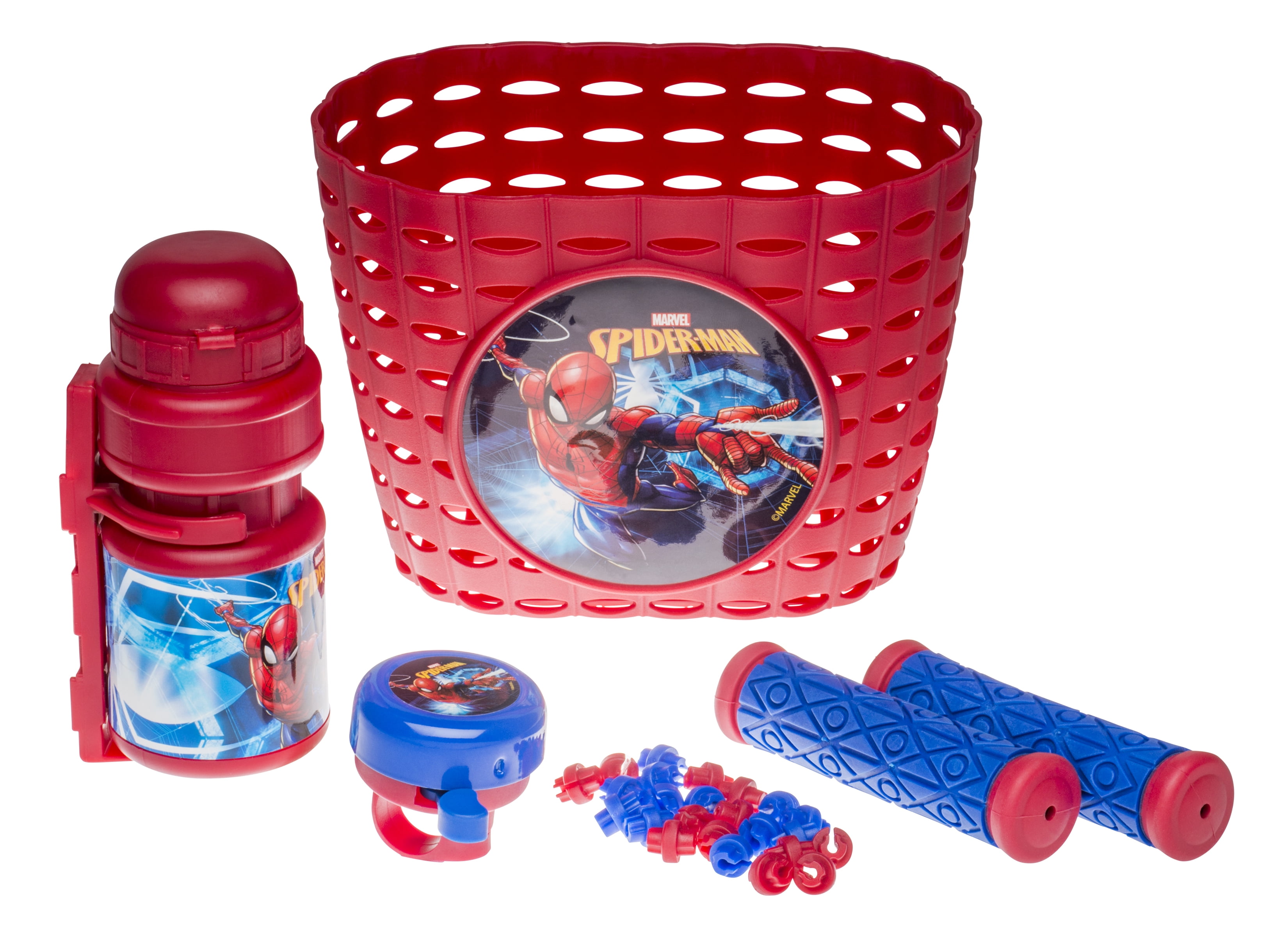 SpiderMan Bike Accessories Value Pack Set
