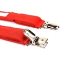 thumbnail image 3 of rouge, Bretelles Pour Hommes Avec Clips Allument Bretelles Rave Accessoires Led Pantalon Bretelles Rglable, 3 of 5