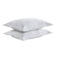 thumbnail image 4 of MarCielo 2 Pcs White Euro Sham Covers Throw pillow covers(26" by 26 "), 4 of 5