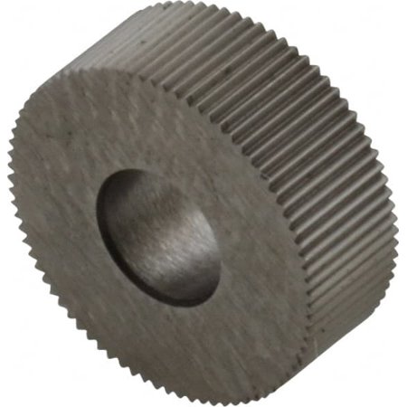 

Made in USA 1/2 Diam 80° Tooth Angle Standard (Shape) Form Type Cobalt Straight Knurl Wheel 3/16 Face Width 3/16 Hole 160 Diametral Pitch Bright Finish Series EP
