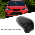 thumbnail image 4 of Side Mirror Cover , 2Pcs Rearview Mirror  1P0857537 Left And Right Dustproof Exterior Side Wing Mirror  Replacement for Leon Ibiza, 4 of 8