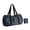 Blue, variant on pack all 45L Foldable Duffel Bag, Water-Resistant Sports Gym Bag, Portable Weekender Bag Lightweight for Travel, Fitness and Camping (Navy Blue)