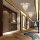 thumbnail image 3 of Elegantes mini candelabros de cristal con forma de gota de lluvia, diseño de lujo, luz de techo empotrada de cristal moderna para sala de estar, comedor, dormitorio de niños, hotel, fiesta (blanco, 3 of 5