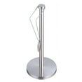 thumbnail image 1 of FRCOLOR Roll Paper Holder Multifunction Standing Paper Holder Stainless Steel Kitchen Tissue Holder Countertop Anti-Slip Simply Tear Roll Contemporary Paper Towel Holder Napkin Holder, 1 of 4