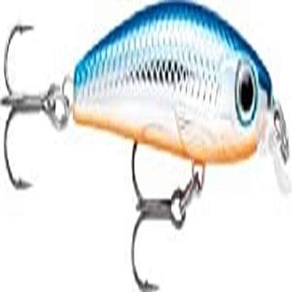 2.5-Inch Rapala Ultra Light Minnow 06 Fishing Lure Silver Blue