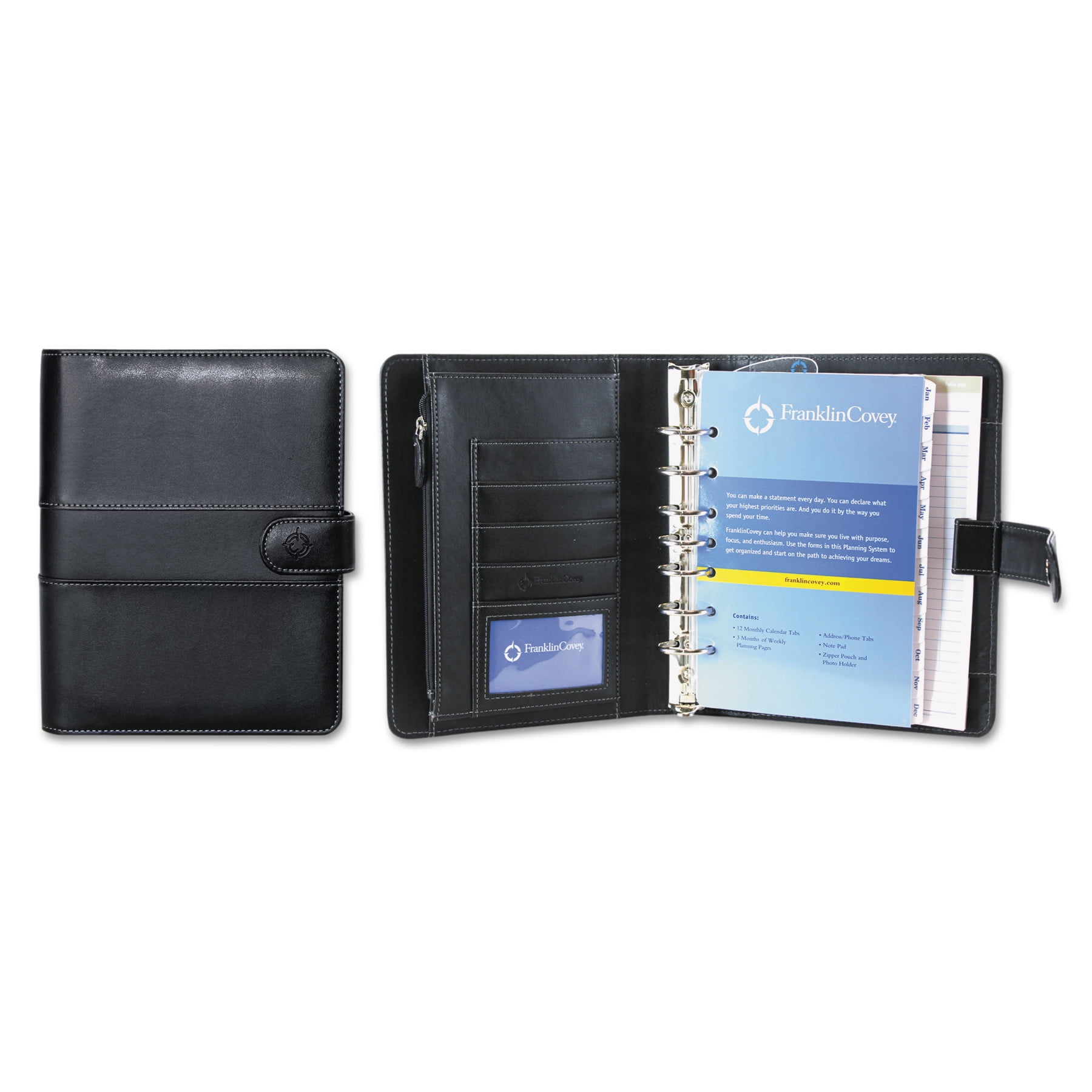 FranklinCovey Ring Bound Binder Organizer Set, Closure, 91/2