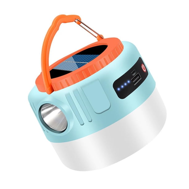 Lámpara Camping Linterna Linterna 6 modos Iluminación exterior para emergencia Senderismo Pesca