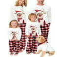 thumbnail image 1 of Pyjamas de Noël pour Famille Ensemble de Pyjamas de Noël Assortis PJS Pyjamas de Famille pour les Fêtes, 1 of 7