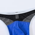 thumbnail image 5 of TANBOM Men Comfortable Briefs Soft Bulge Pouch Breathable Underpants Blue M, 5 of 6