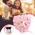 thumbnail image 2 of Gift For Wedding Ring Wedding Pearl Heart Box With Ribbon Home Decor, 2 of 4