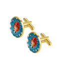 thumbnail image 2 of Ladybird Stylish Stainless Steel Cufflinks for Dress Shirts - for Formal Occasions, 2 of 6