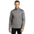 thumbnail image 4 of Port Authority Diamond Heather Fleece 1/4-Zip Pullover F248, 4 of 4
