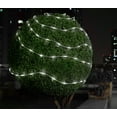 thumbnail image 6 of TORCHSTAR 33ft 100 Outdoor LED Rope String Lights for Christmas, Daylight, 6 of 7
