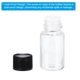 thumbnail image 4 of REGALWOVEN Essential Oil Bottles, Glass Bottles with Orifice Reducer Sample Vial Screw Cap Vials Black ml 3.00, 4 of 6