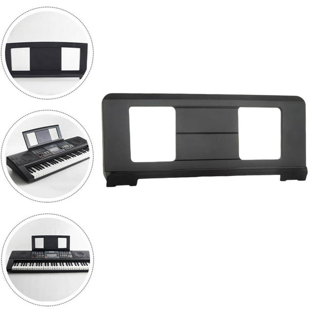 Support de Clavier Facile Fente pour Support Fabriqué Clavier de Piano Noir Support de Musique Électronique Fabriqué et Sans Odeur Partition de Clavier Type Piano Type Type 2