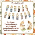 thumbnail image 5 of Lion 1st Birthday Decoration, Lion 1st Birthday Photo Banner Newborn to 12 Months Growth Record Milestone Photo Banner for Jungle Safari Wild Animal 1st First Birthday Decoration, 5 of 6