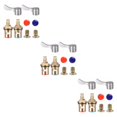 thumbnail image 1 of maskred Cartridges Quarter Turn For Kitchen Bathroom Suitable For Most Faucets Durable And Easy silver gold 3Set, 1 of 6