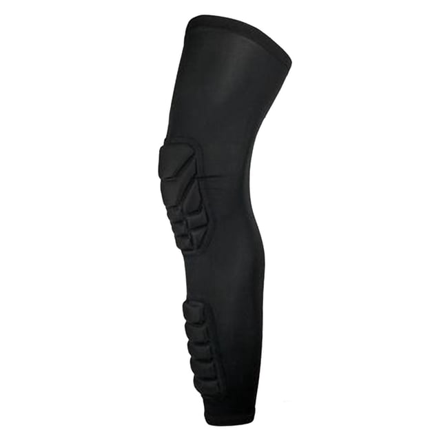 Rodilleras protectoras largas kusrkot Almohadillas protectoras para pantorrillas negro M