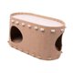 thumbnail image 4 of Casa para gatos, cama para gatos, cueva, cama cerrada, escondite para gatos, muebles para gatos, caseta, túnel para gatos Caqui, 4 of 9