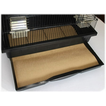 - Bird Cage Liners - Large - 60 Pound Paper - Custom Size - Dimensions not to exceed 30 inches by 30 inches