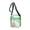 Green, variant on Clear Bag for Stadium Events, Clear Concert Crossbody Bags For Women, Stadium Approved With Front Pocket, Waterproof PVC Clear Bag for Concerts Events,Green