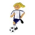 thumbnail image 6 of Personalized Soccer Ornament 2024 Female Blonde Player in Blue Uniform 1 Count - Ornaments by Elves, 6 of 10