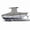 Gray, variant on 900D T-Top Boat Cover, Marine Grade Fade and Tear Resistant Trailerable T Top Boat Storage Cover, Heavy-Duty Waterproof and UV-Proof Center Console Roof Boat Cover Fit 20ft-22ft (Gray)