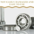 thumbnail image 4 of Shisuyan Deep Groove Ball Bearings White 5Pcs 11mm Outer Diameter Multifunctional Use, 4 of 8