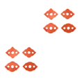 thumbnail image 4 of Guardoinrt Professional 4x Router Corner for Smooth Orange 111x80x18mm 2Set, 4 of 6